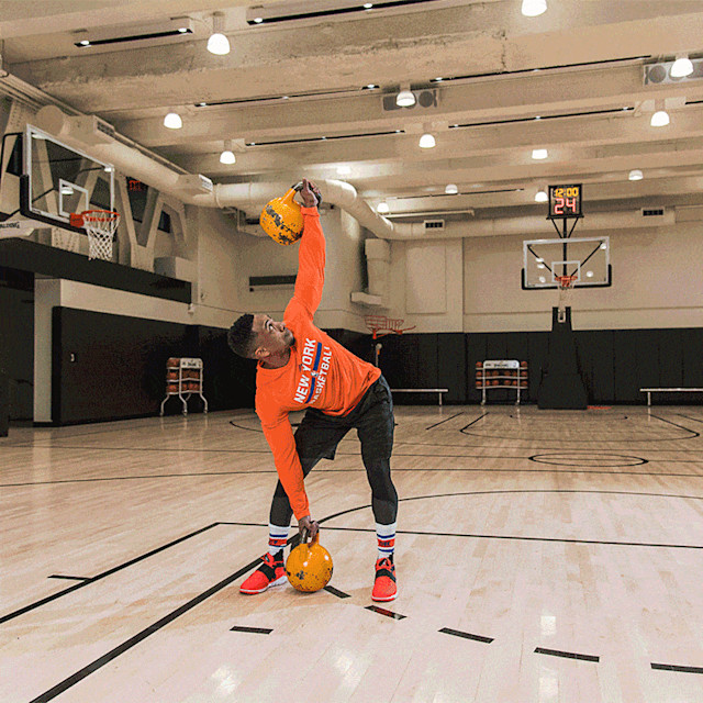 It’s Not Fitness. It’s Life. Standing Low Kettlebell Windmill