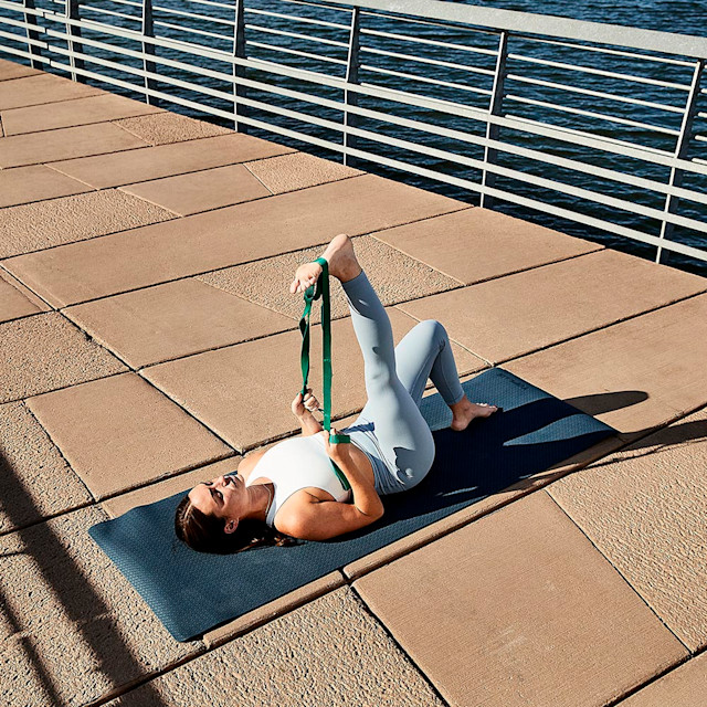 It’s Not Fitness. It’s Life. Supine hamstring pull with strap