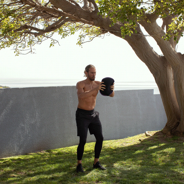 It’s Not Fitness. It’s Life. Sandbell drop-catch (crush)