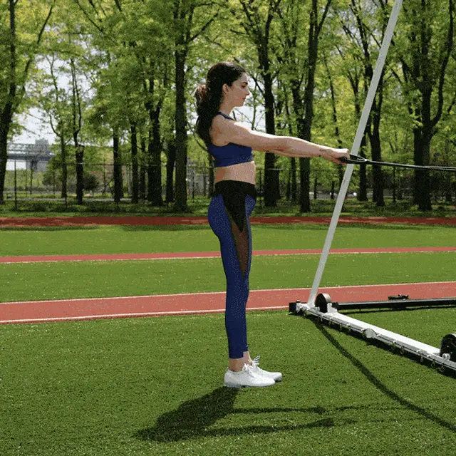 It’s Not Fitness. It’s Life. Knees + vertical pull: Reverse lunge to bent-over overhead pull