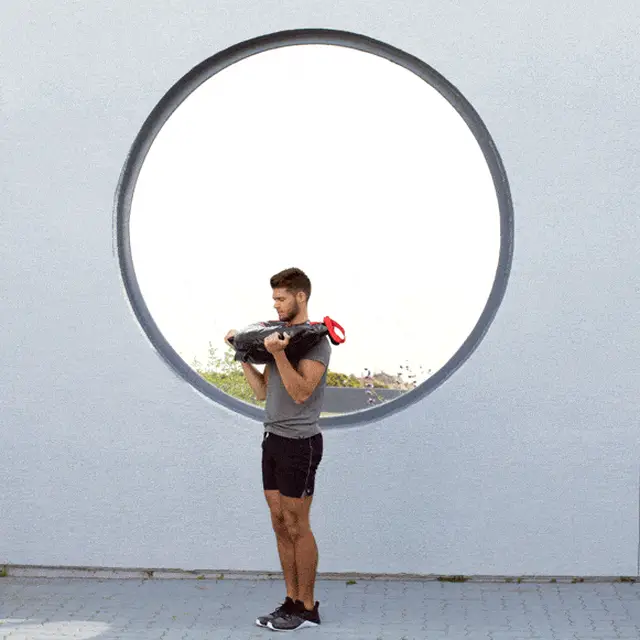 It’s Not Fitness. It’s Life. 2A. Overhead press to single-leg deadlift