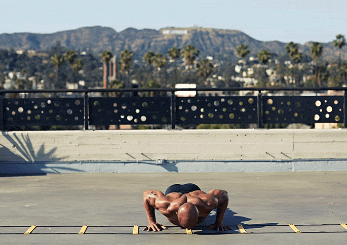 Push-Up to Explosive Push-Up 