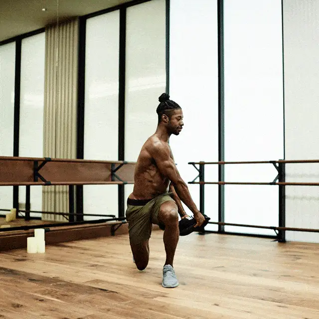 It’s Not Fitness. It’s Life. Reverse lunge with torso rotation (lower body)