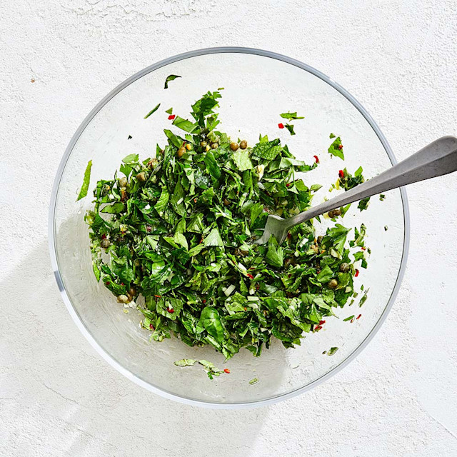 It’s Not Fitness. It’s Life. Italian lemon, herb, and caper marinade