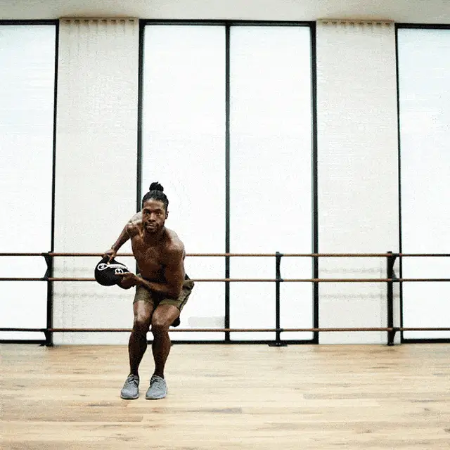 It’s Not Fitness. It’s Life. Alternating rainbow hops (upper and lower body)