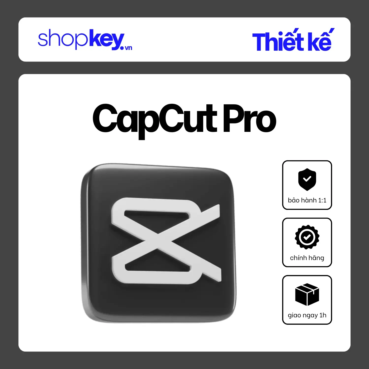 Tài khoản CapCut Pro giá rẻ tiết kiệm