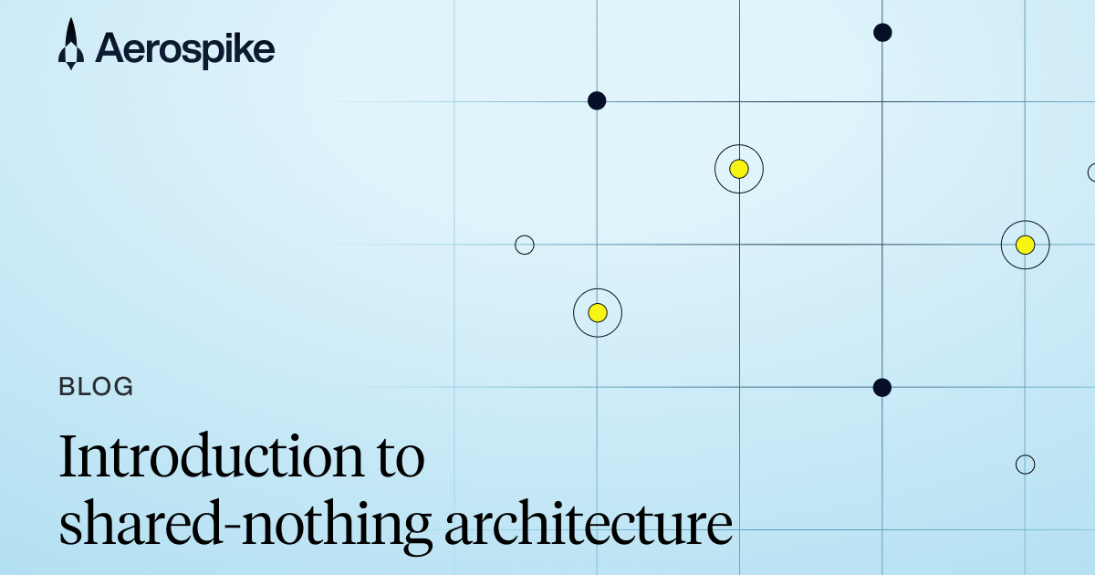 Shared-Nothing Architecture Explained | Aerospike
