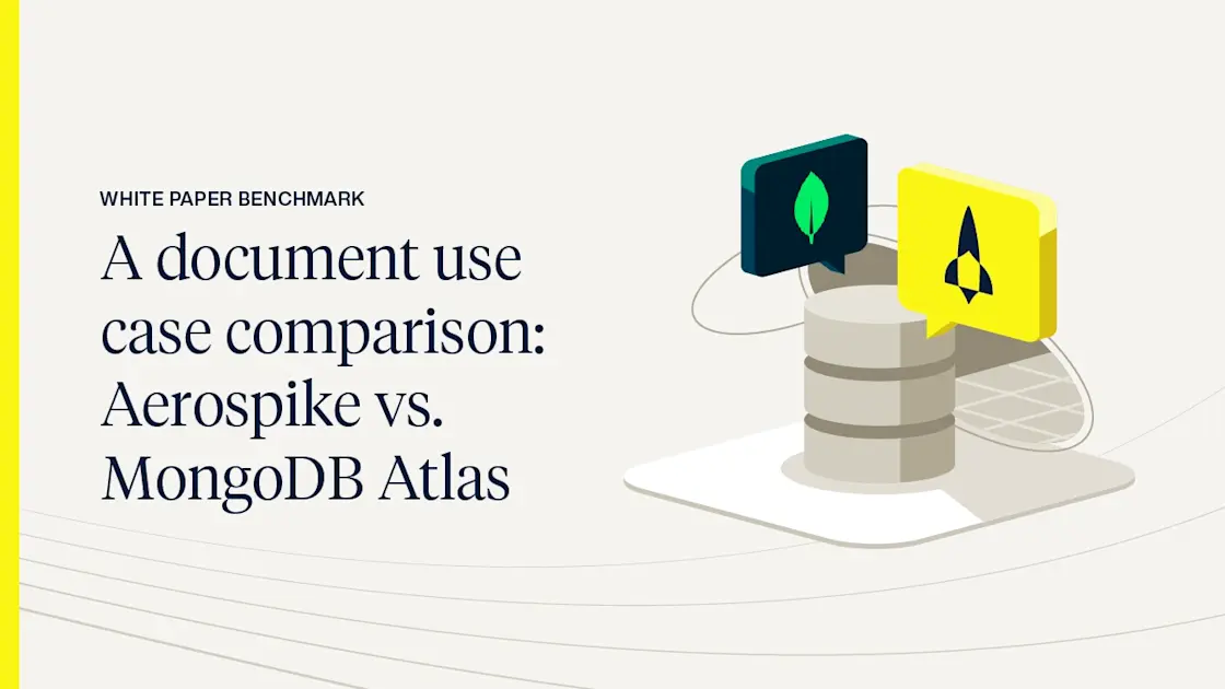 Aerospike vs mongodb atlas performance and cost comparison aerospike
