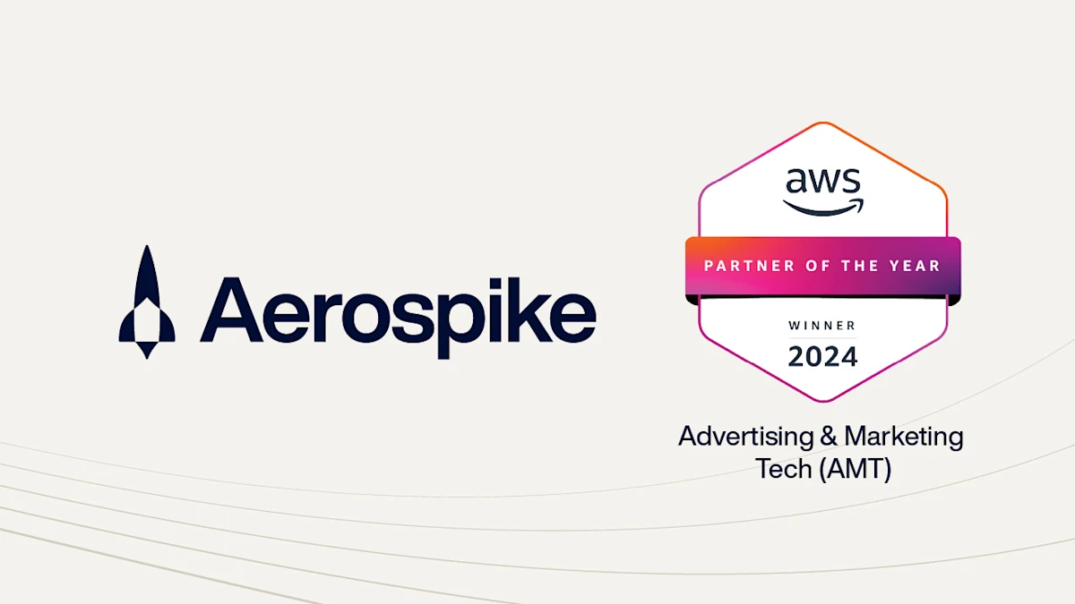 Aerospike AWS Partner of the Year 2024 in Advertising and Marketing thumbnail