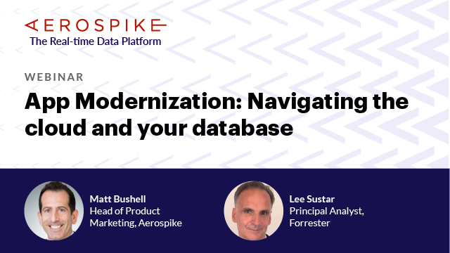 Application Modernization: Navigating the cloud and your database