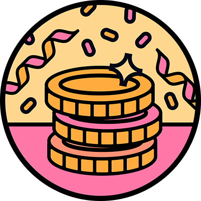 Stack of coins