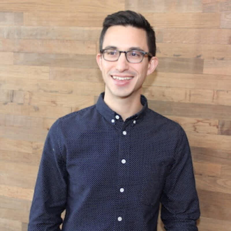 Author bio headshot, Adam Erlebacher