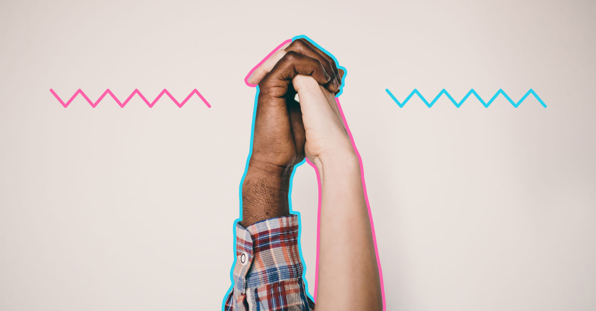 male female holding hands - how to have a healthy marriage even with kids