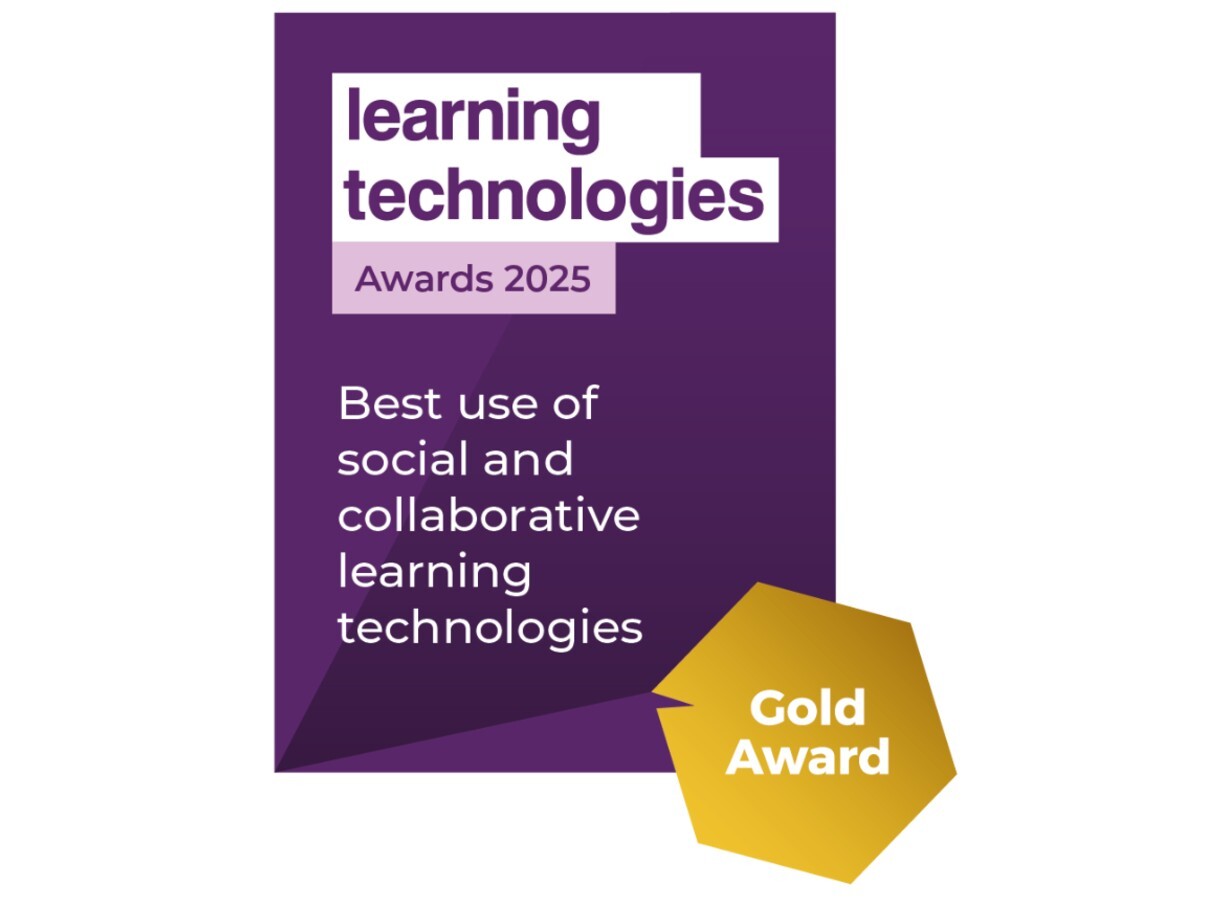 Learning Technologies Award 2025 - Best use of social and collaborative learning technologies.
