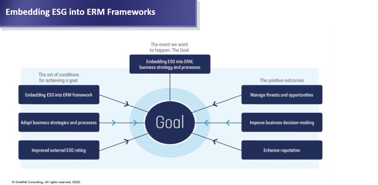 Embedding ESG into ERM Frameworks