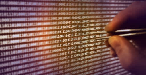 A practitioner checking a dashboard