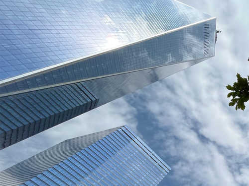 WTC and sky - New York City