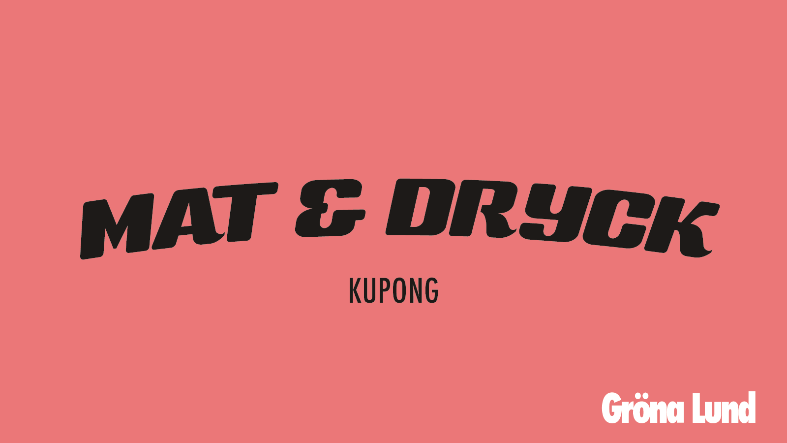 Mat- och dryckkupong
