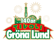 Logotyp för Gröna lund 140 år