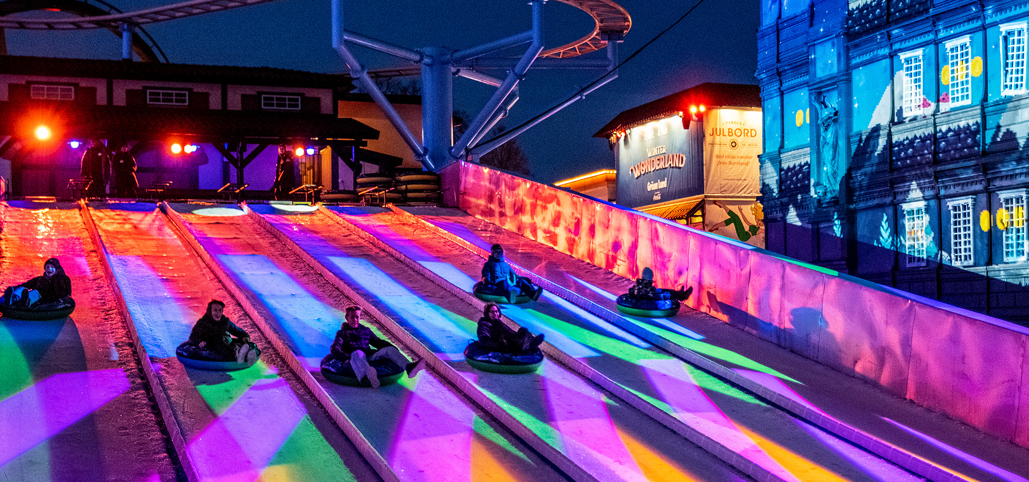 Rainbow racer Attraktioner på Gröna Lund