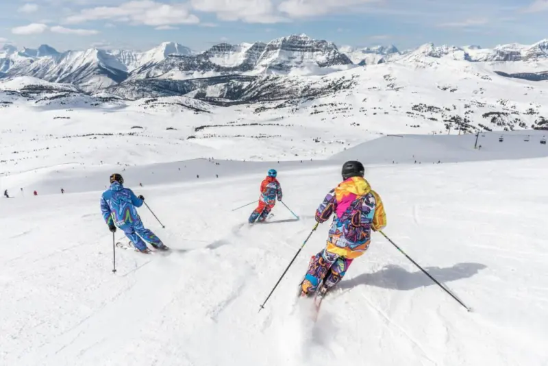 People Skiing in snow