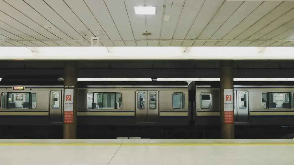 A Tokyo Subway at a station | How to Get from Haneda Airport to Tokyo