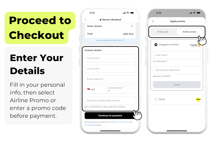 Εφαρμογή κωδικού προώθησης στο 5gringos