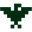 Pixelated eagle icon