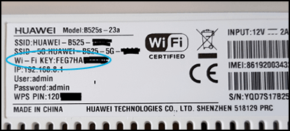 Huawei B525 modem
