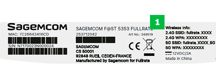 Opsætning af Sagem Fast 5353 modem