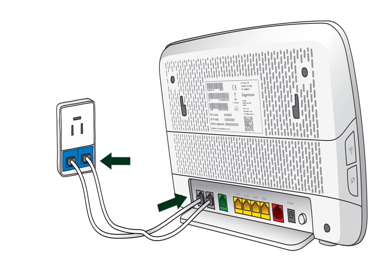 ulykke Ambient Indgang 5 lette trin til at installere dit WiFi Router D6 via Telefonstik