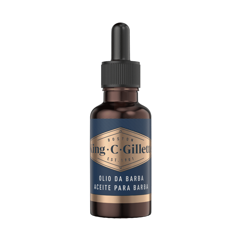 Olio Ammorbidente per Barba con Olio di Argan di King C. Gillette