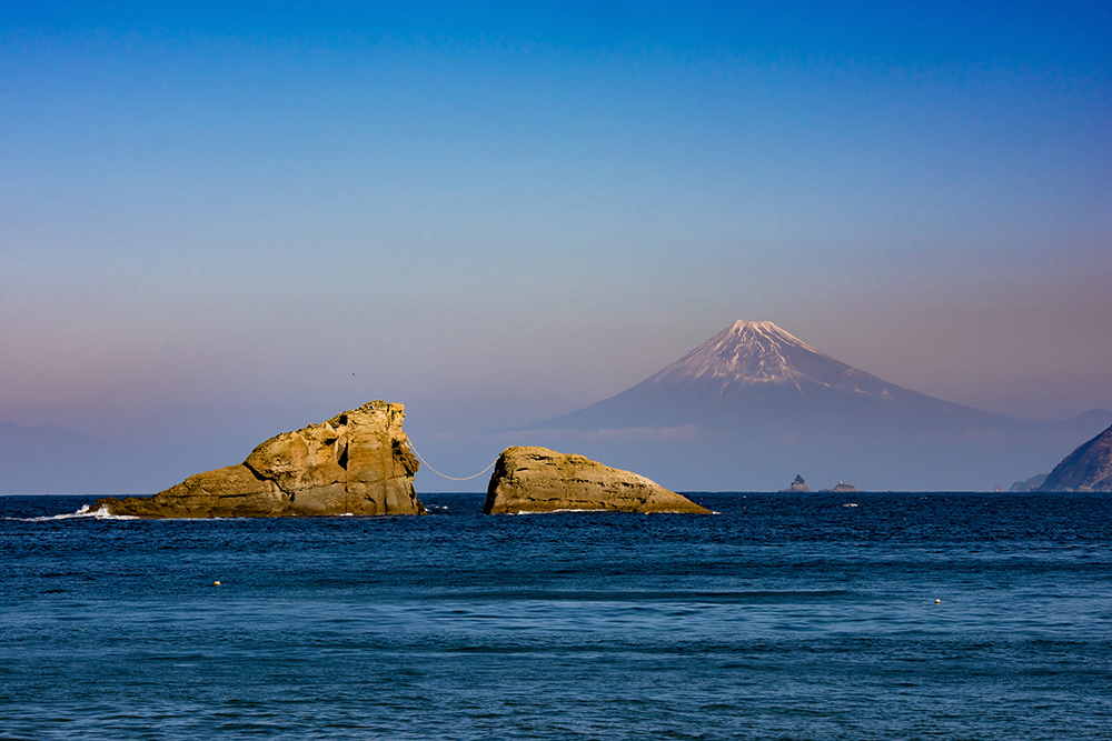 10 雲見海岸-富士山