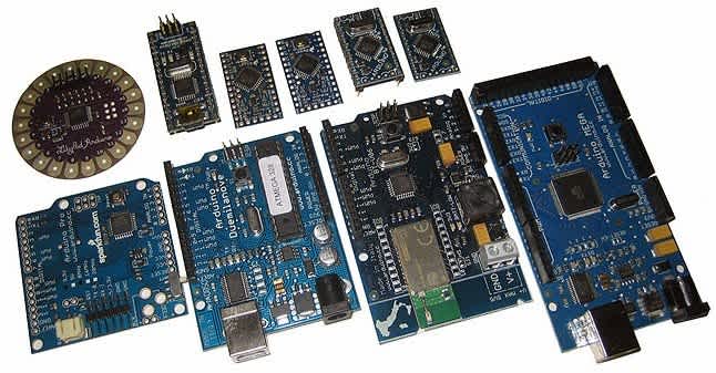 Les différents type d'Arduino