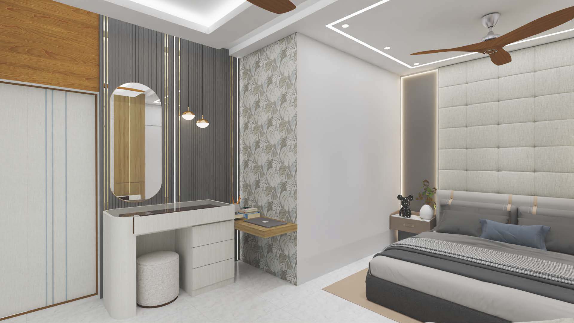 Minimalistic Modern 2BHK for Rishikant Sinha, Daltonganj