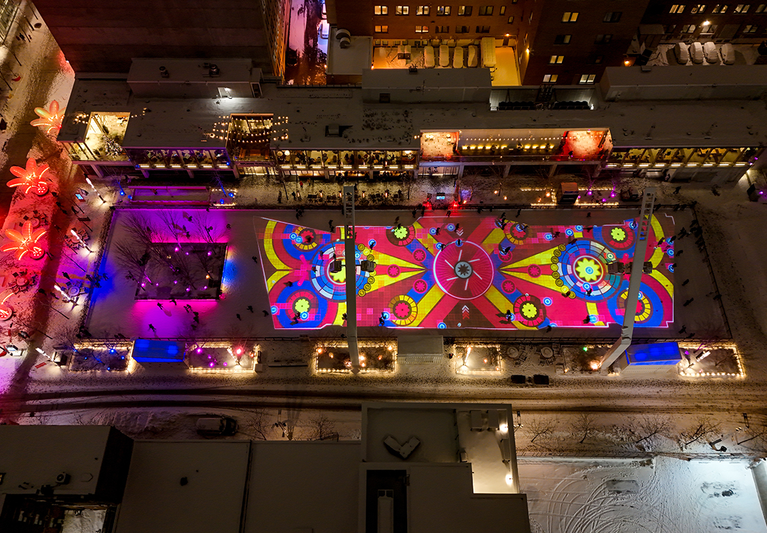 Esplanade Tranquille Ice Skating Rink 