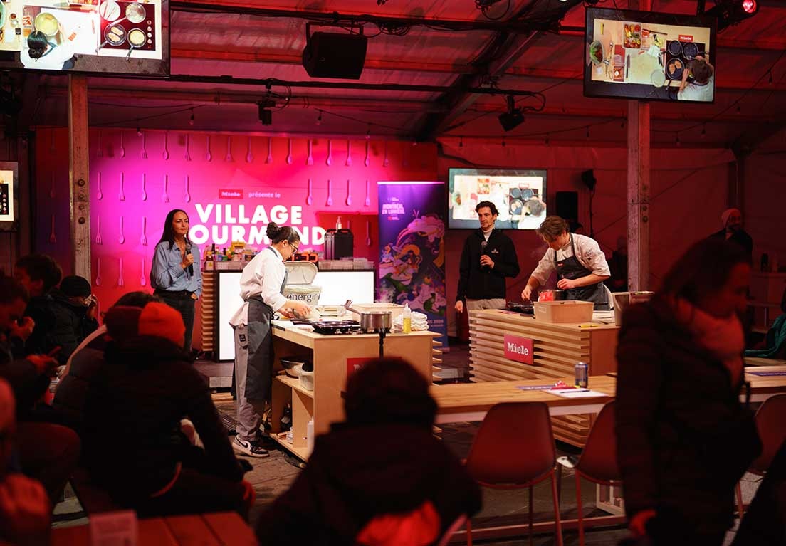 Le Village Gourmand présenté par Miele en collaboration avec Radio-Canada
