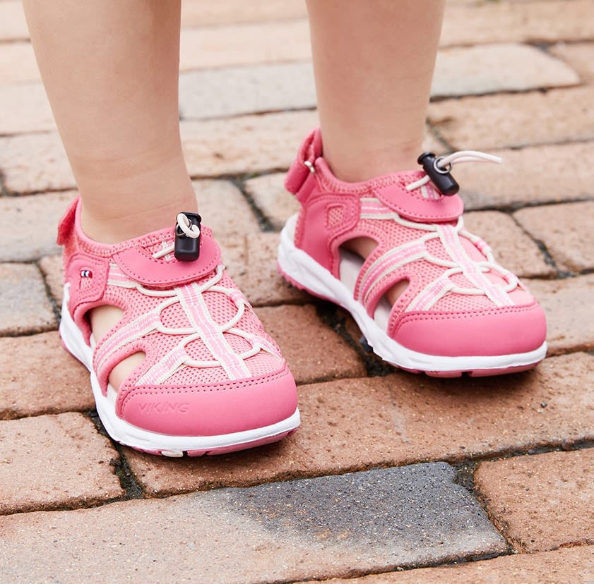 Viking Sandals - Pink sandals from Viking on babyshop
