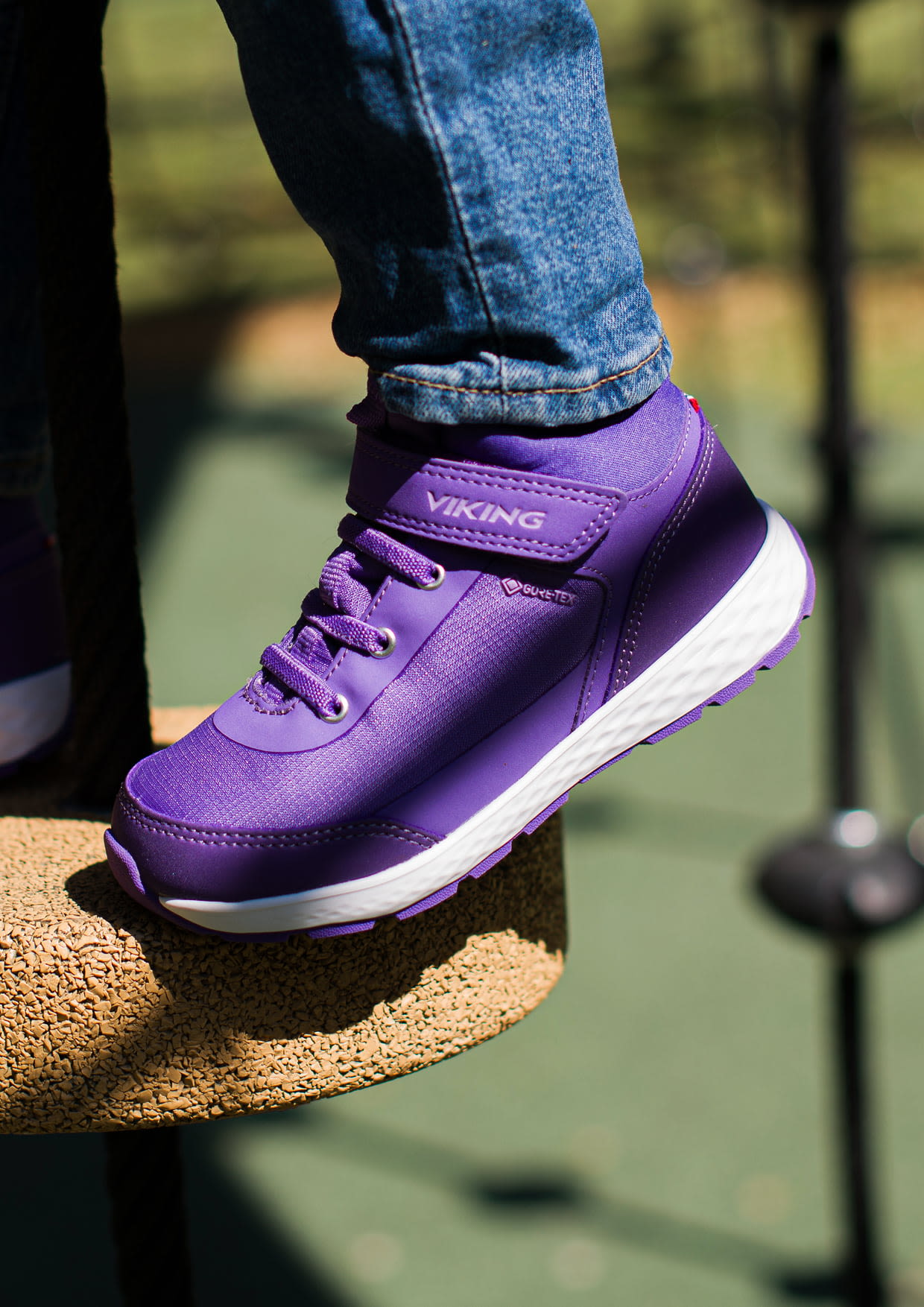 Purple sneakers from Viking at Babyshop