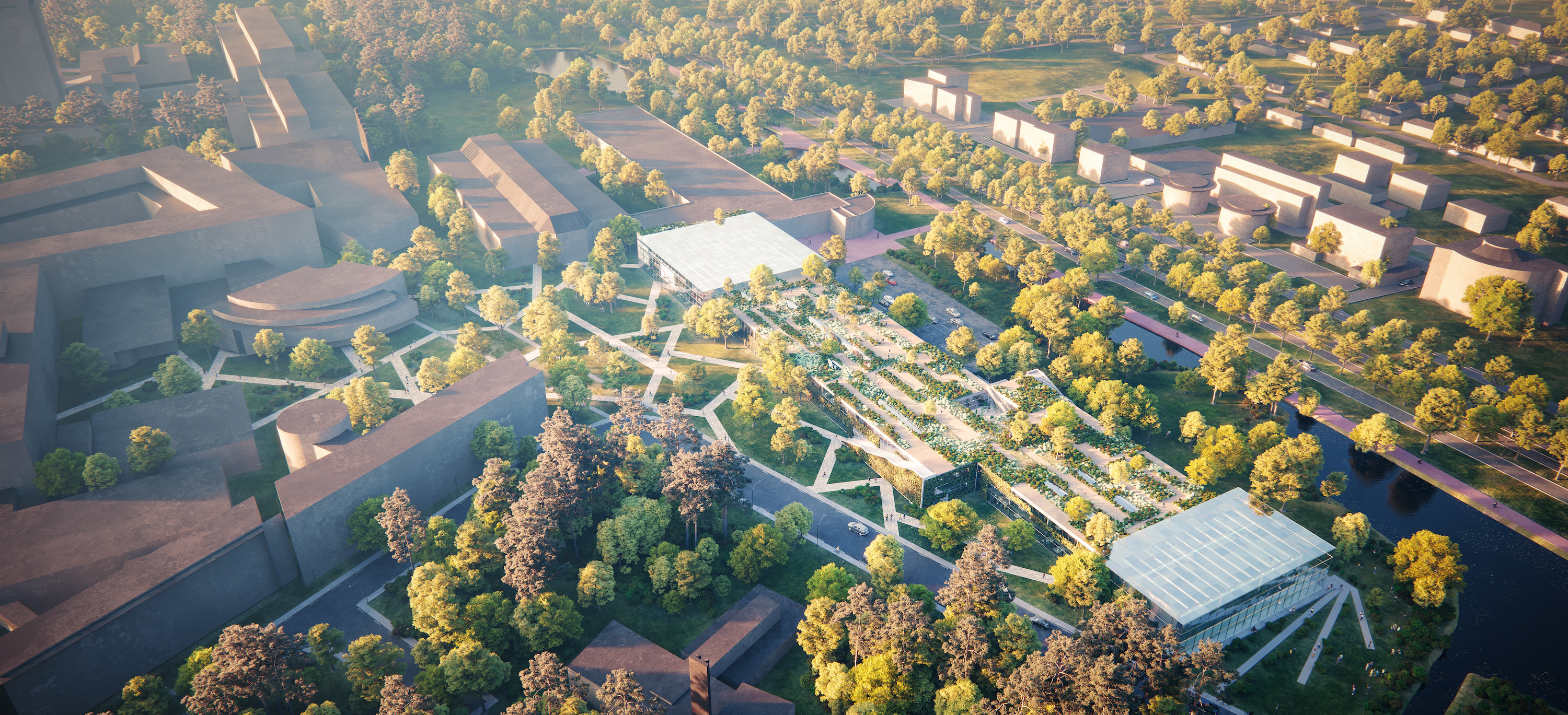 The Gallery Aerial View Final