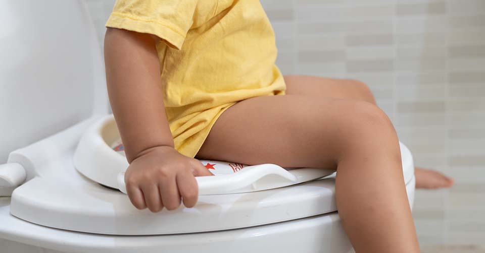 Young child potty training