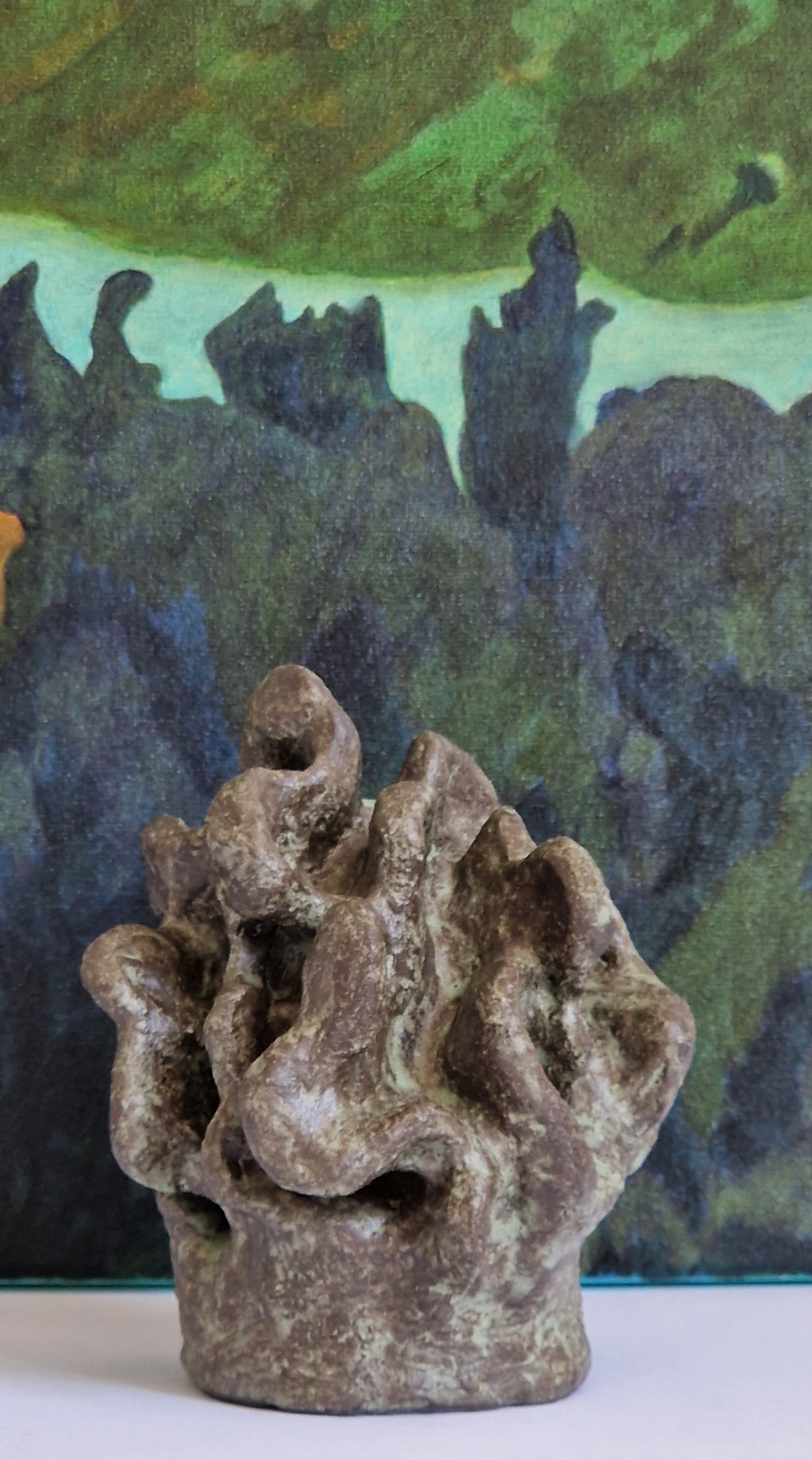 Bosschage (nr. 4) voor schilderij (Arcadisch landschap)