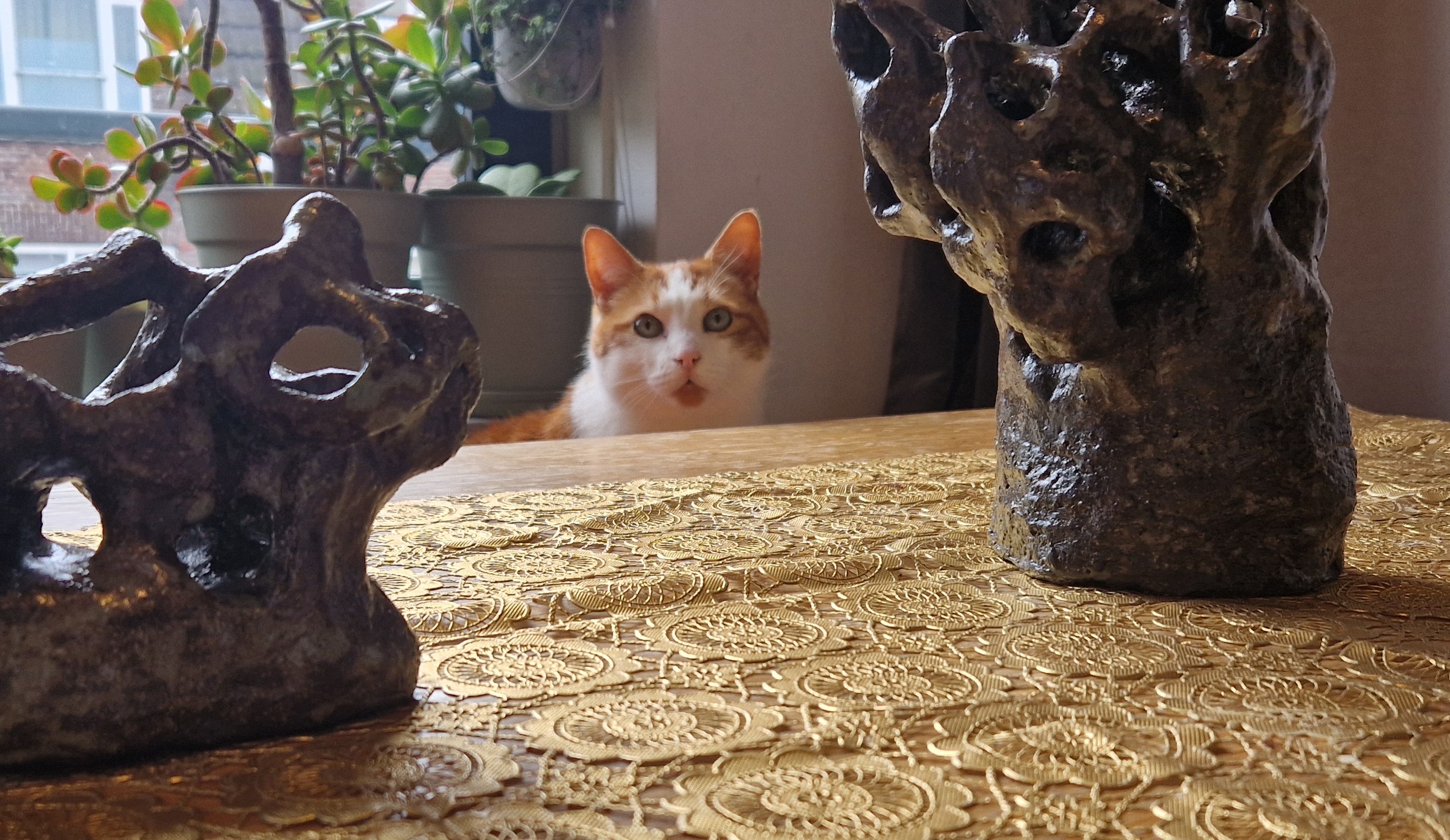 Joris tussen twee bosschages