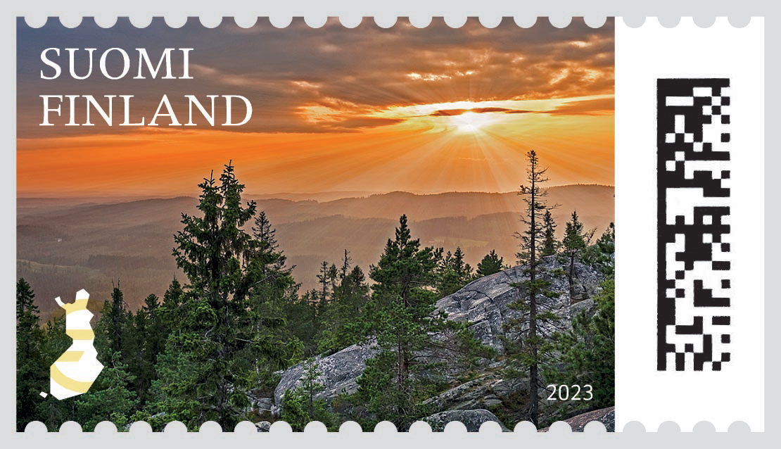 The Koli national landscape voted as the most beautiful stamp of the year