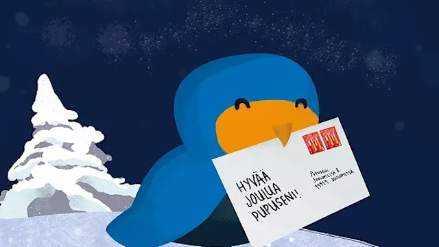 Last minute Christmas card