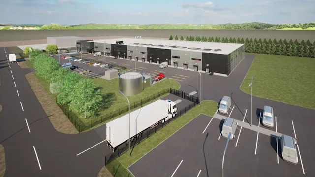Viron uusi logistiikkakeskus