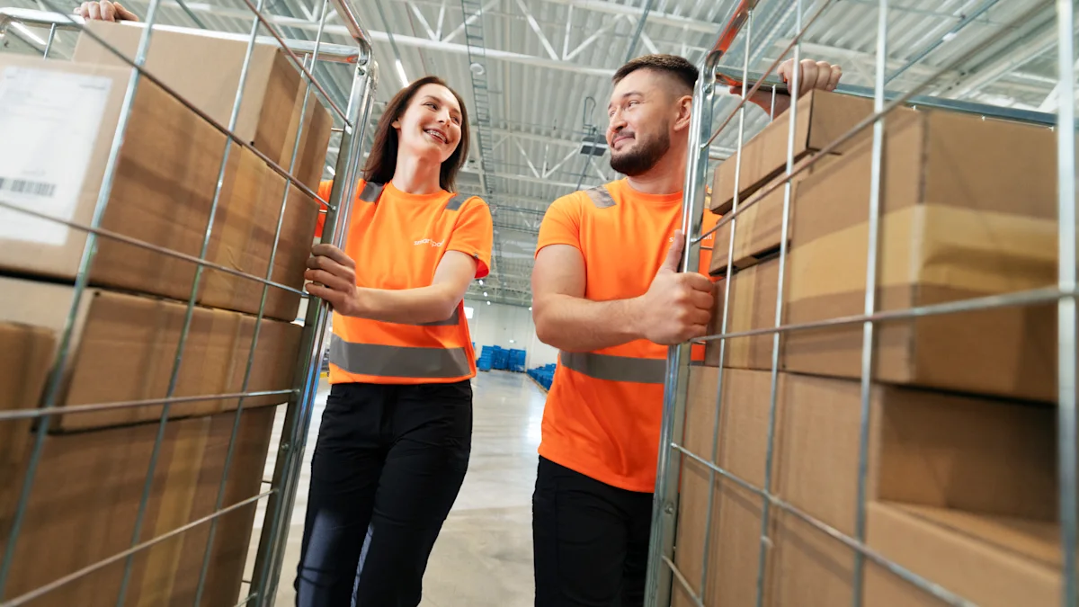 Customer using our services on a smartphone.