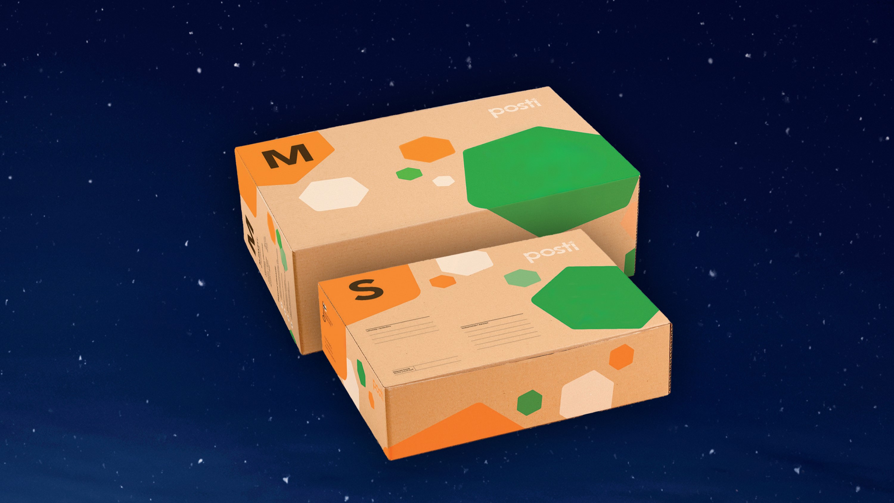 Posti Christmas parcels M and S