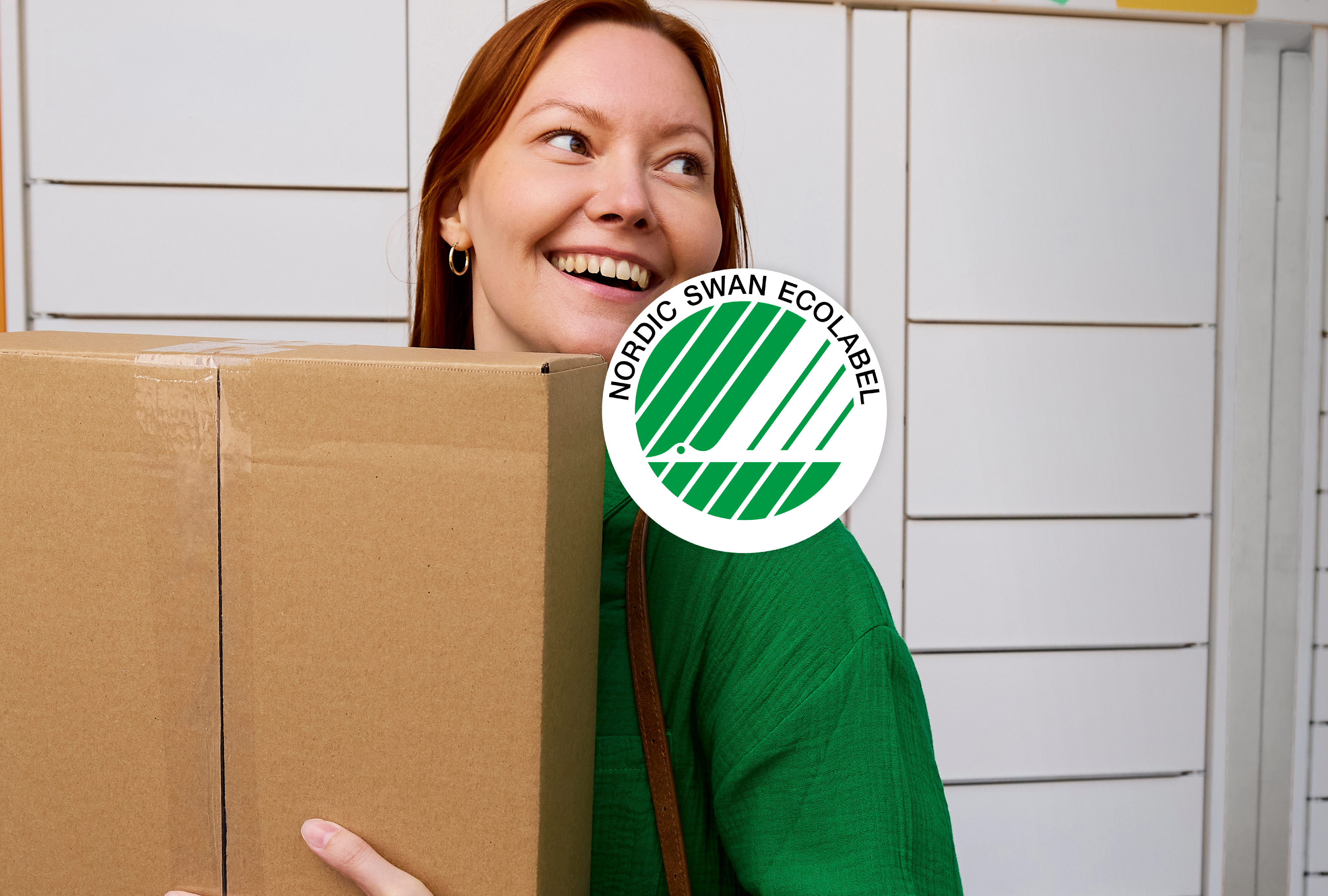 Posti’s ecommerce deliveries become the first in Finland to receive the Nordic Swan Ecolabel