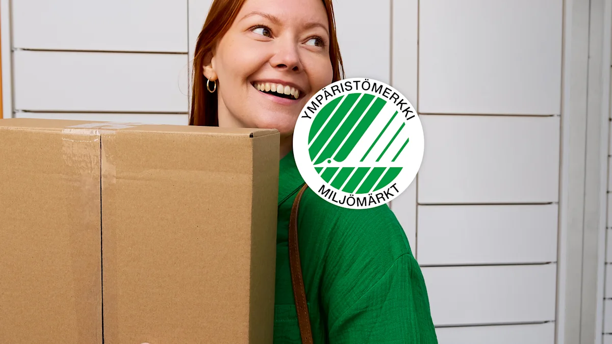 Postin verkkokauppakuljetukset saivat Joutsenmerkin ensimmäisenä Suomessa